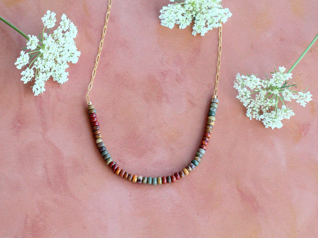 Suede Collar Necklace